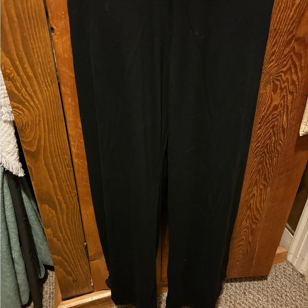 7th Ray Black Wide Leg Women's Pants - Picture 3 of 13